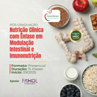 Nutrição Clínica com Ênfase em Modulação Intestinal e Imunonutrição